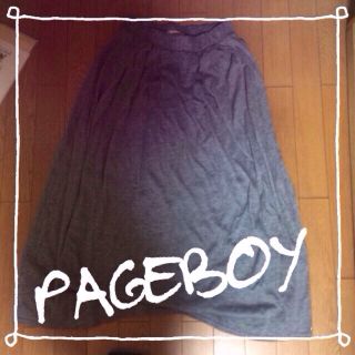 ページボーイ(PAGEBOY)のPAGEBOY☆マキシ丈スウェットsk(ロングスカート)