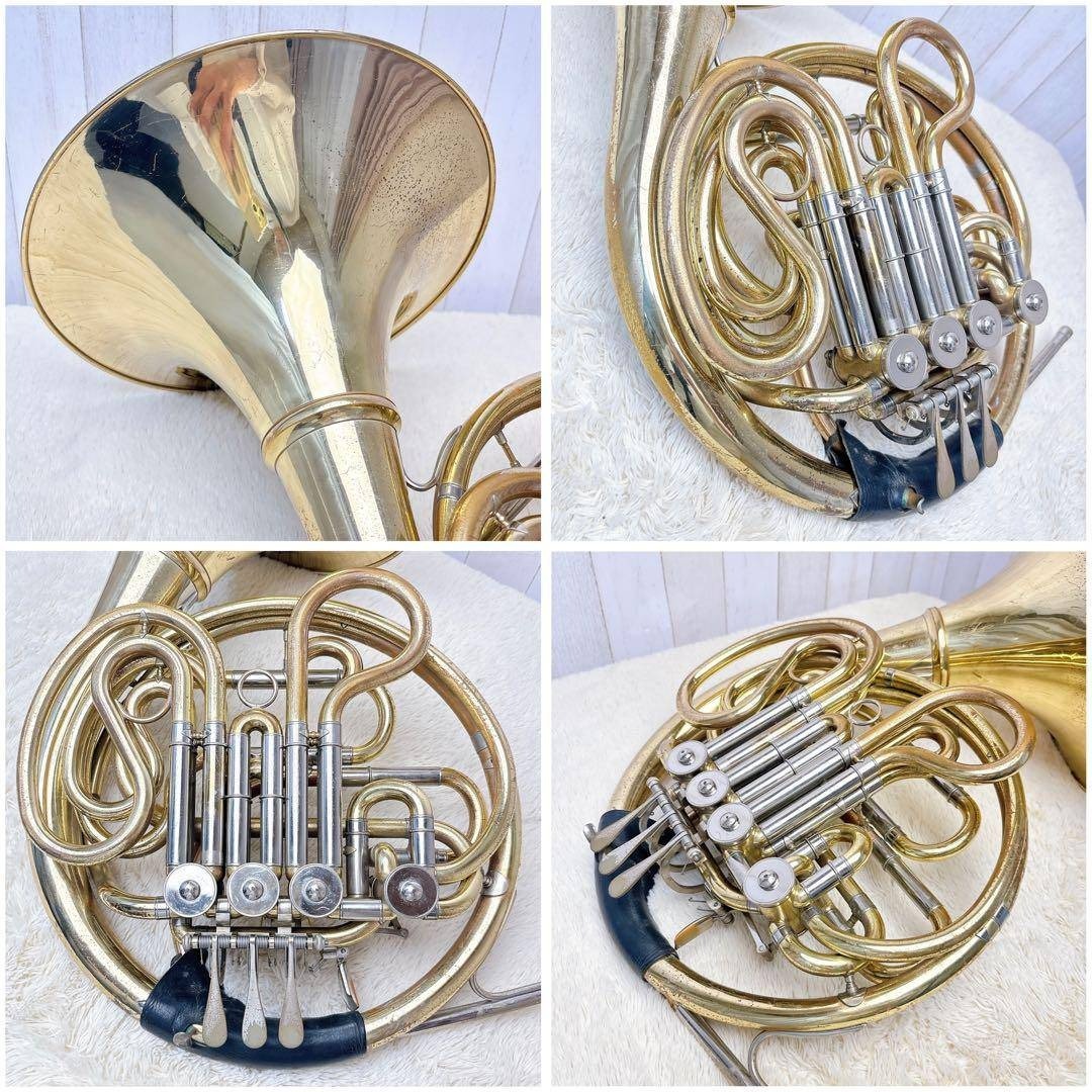 YAMAHA ヤマハ YHR-664D フルダブルホルン マウスピース付き