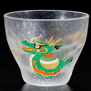 アデリア(ADERIA)の石塚アデリア めでた干支 盃 杯 90ml 辰 6018(食器)