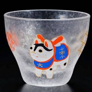アデリア(ADERIA)の石塚アデリア めでた干支 盃 杯 90ml 戌 6024(食器)