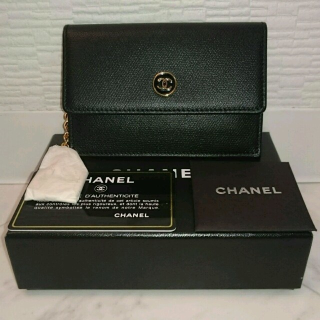 CHANEL - 大値下げ 新品未使用CHANELキーリング付き コインケース カードケースの通販 by ♥♥♥'s shop｜シャネルならラクマ