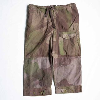 【希少モデル】British army SAS【40s ブラッシュストロークカモパンツ】イギリス軍 ユーロ ヴィンテージ 25030926