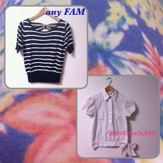 エニィファム(anyFAM)のany FAM＆OLEVEおまとめ買い♡(Tシャツ(半袖/袖なし))