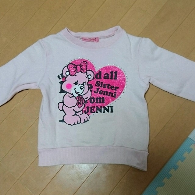 JENNI(ジェニィ)のSISTER JENNIトレーナー ピンク size120 キッズ/ベビー/マタニティのキッズ服女の子用(90cm~)(Tシャツ/カットソー)の商品写真