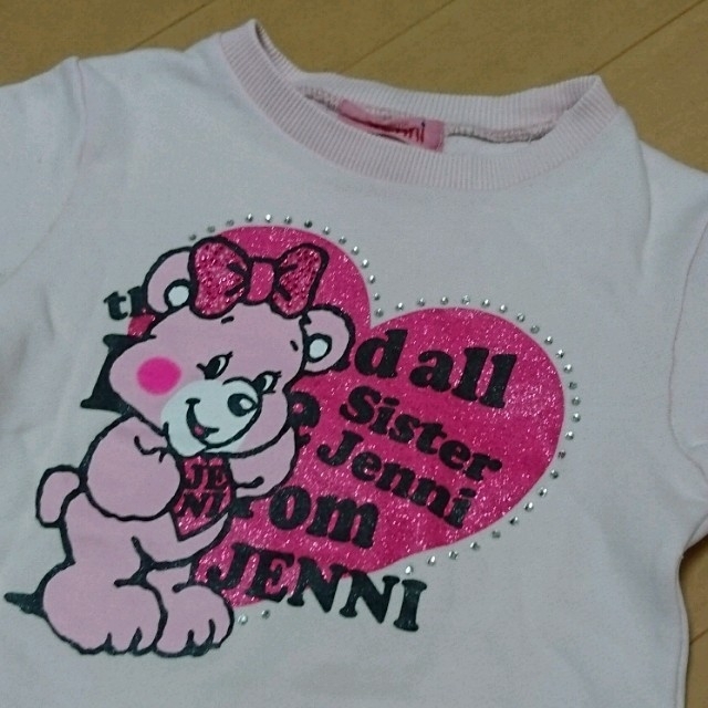 JENNI(ジェニィ)のSISTER JENNIトレーナー ピンク size120 キッズ/ベビー/マタニティのキッズ服女の子用(90cm~)(Tシャツ/カットソー)の商品写真