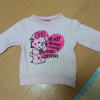 ジェニィ(JENNI)のSISTER JENNIトレーナー ピンク size120(Tシャツ/カットソー)