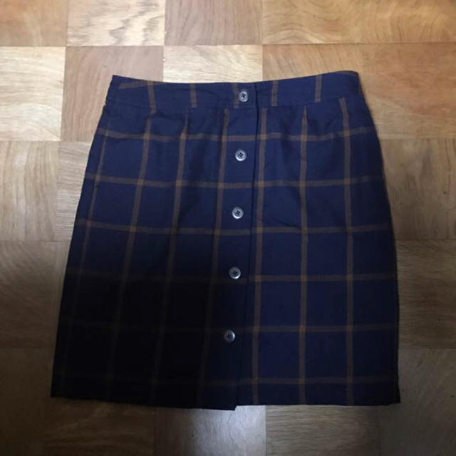 BACK NUMBER(バックナンバー)のRight-on チェック柄スカート レディースのスカート(ひざ丈スカート)の商品写真