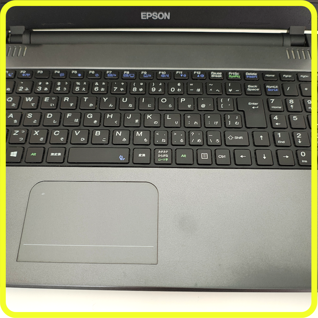 EPSON(エプソン)のセール価格　SSHD⭐️ノートパソコン windows11　office　585 スマホ/家電/カメラのPC/タブレット(ノートPC)の商品写真