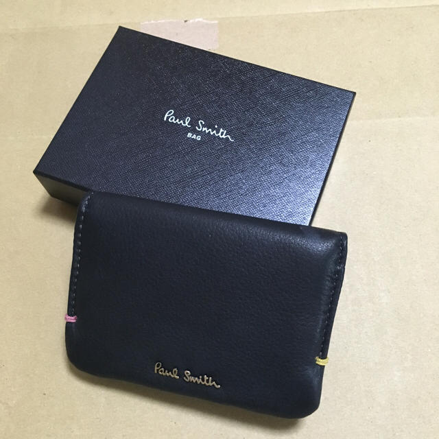 Paul Smith(ポールスミス)の新品箱付き ポールスミスパスケース ユニセックス メンズのファッション小物(名刺入れ/定期入れ)の商品写真