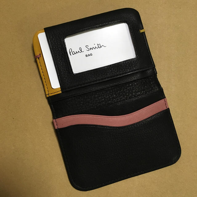 Paul Smith(ポールスミス)の新品箱付き ポールスミスパスケース ユニセックス メンズのファッション小物(名刺入れ/定期入れ)の商品写真