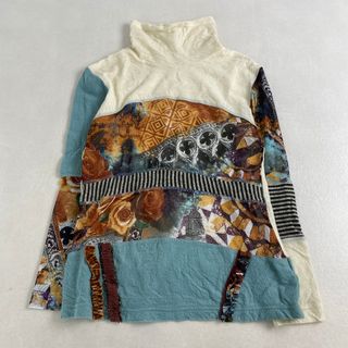 Rossa タートルネックカットソー Rossa インポートロッサ　薄手ニット　(カットソー(長袖/七分))