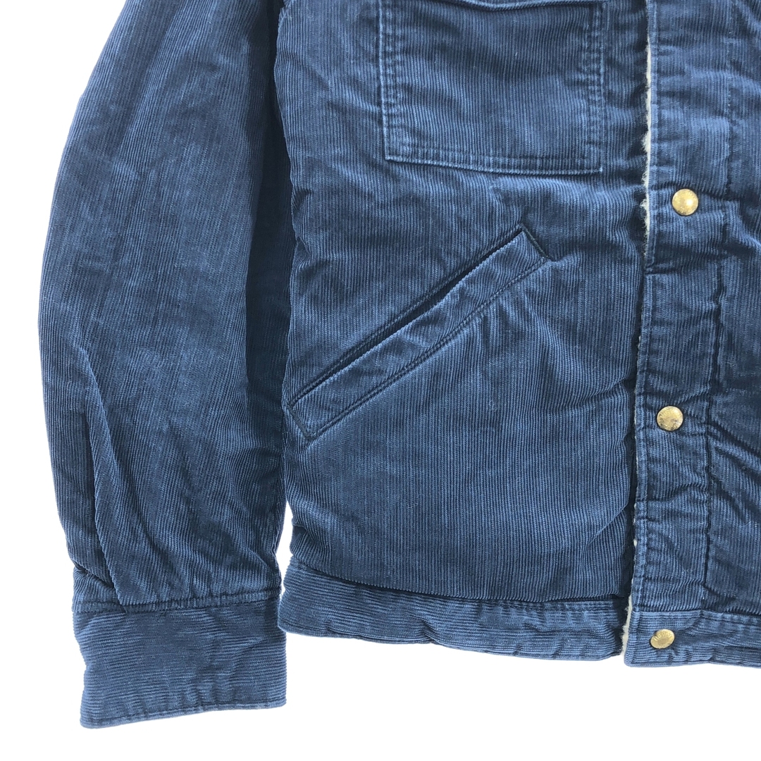 VISVIM(ビズビム)のvisvim / ビズビム | CARAVAN JKT SLUB キャラバン スラブ コーデュロイ ボアジャケット | 2 | ネイビー | メンズ メンズのジャケット/アウター(その他)の商品写真