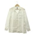 visvim / ビズビム | コットン リネン 切替 シャツ | 1 | ホワ
