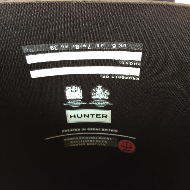 HUNTER(ハンター)のkoz様専用 HUNTERレインブーツ レディースの靴/シューズ(レインブーツ/長靴)の商品写真