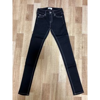 ジェイダ(GYDA)の【新品タグ付】GYDA ブラック スキニーデニム XS(スキニーパンツ)