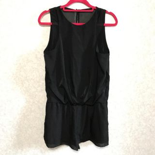 ザラ(ZARA)の黒オールインワン♡ショート丈(オールインワン)