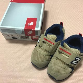 ニューバランス(New Balance)のCana様 ニューバランス キッズ ベージュ 14.5cm(スニーカー)