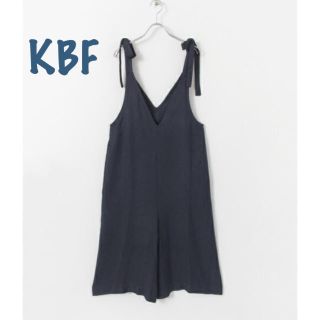 ケービーエフ(KBF)のKBF リボンサロペット(サロペット/オーバーオール)