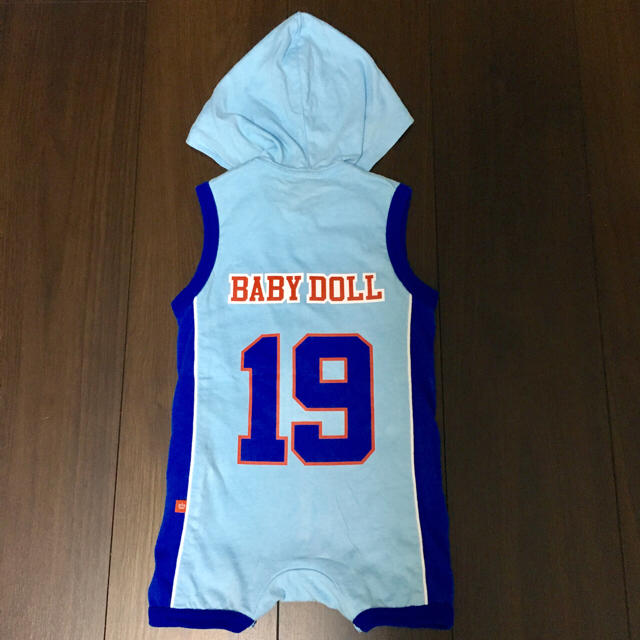 BABYDOLL(ベビードール)のベビードール タンクトップロンパース 70 キッズ/ベビー/マタニティのベビー服(~85cm)(ロンパース)の商品写真