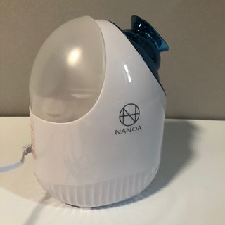 NANOA フェイススチーマー  毛穴ケア 美容家電 (ブルー)(フェイスケア/美顔器)