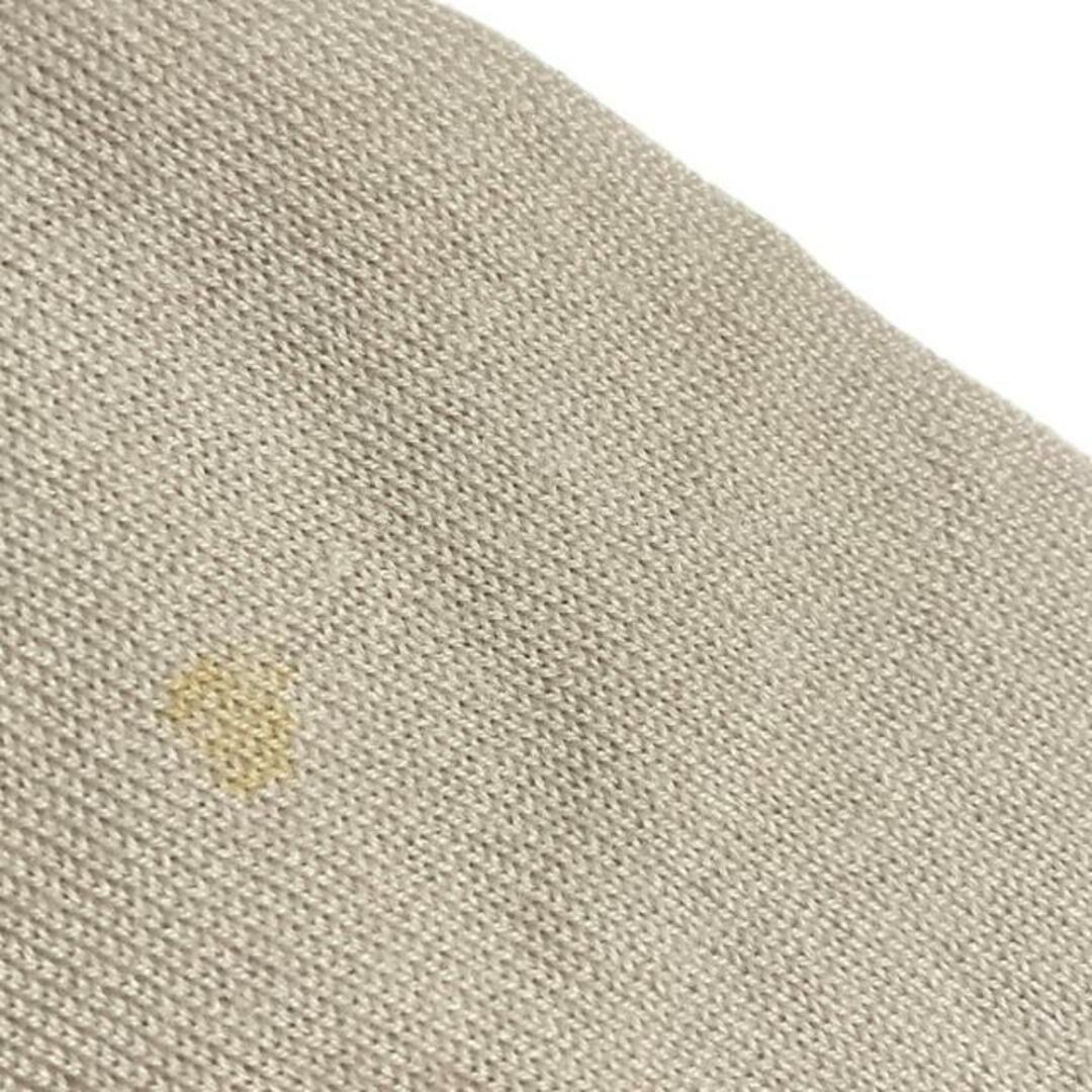 Burberry LONDON(バーバリーロンドン) 長袖セーター サイズ2 M レディース - ベージュ×グレー ボウタイ/チェック柄 レディースのトップス(ニット/セーター)の商品写真