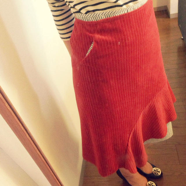 UNITED ARROWS(ユナイテッドアローズ)のデザイン巻きスカート レディースのスカート(ひざ丈スカート)の商品写真