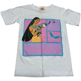 ビンテージ　レア　両面　ポカホンタス　Tシャツ(Tシャツ/カットソー)