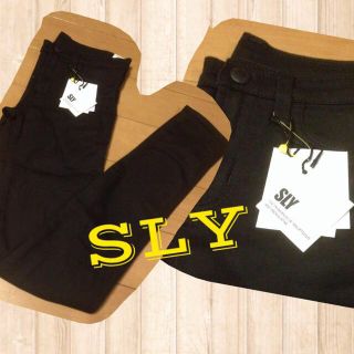 スライ(SLY)のSLY☆ブラックスキニー☻(カジュアルパンツ)