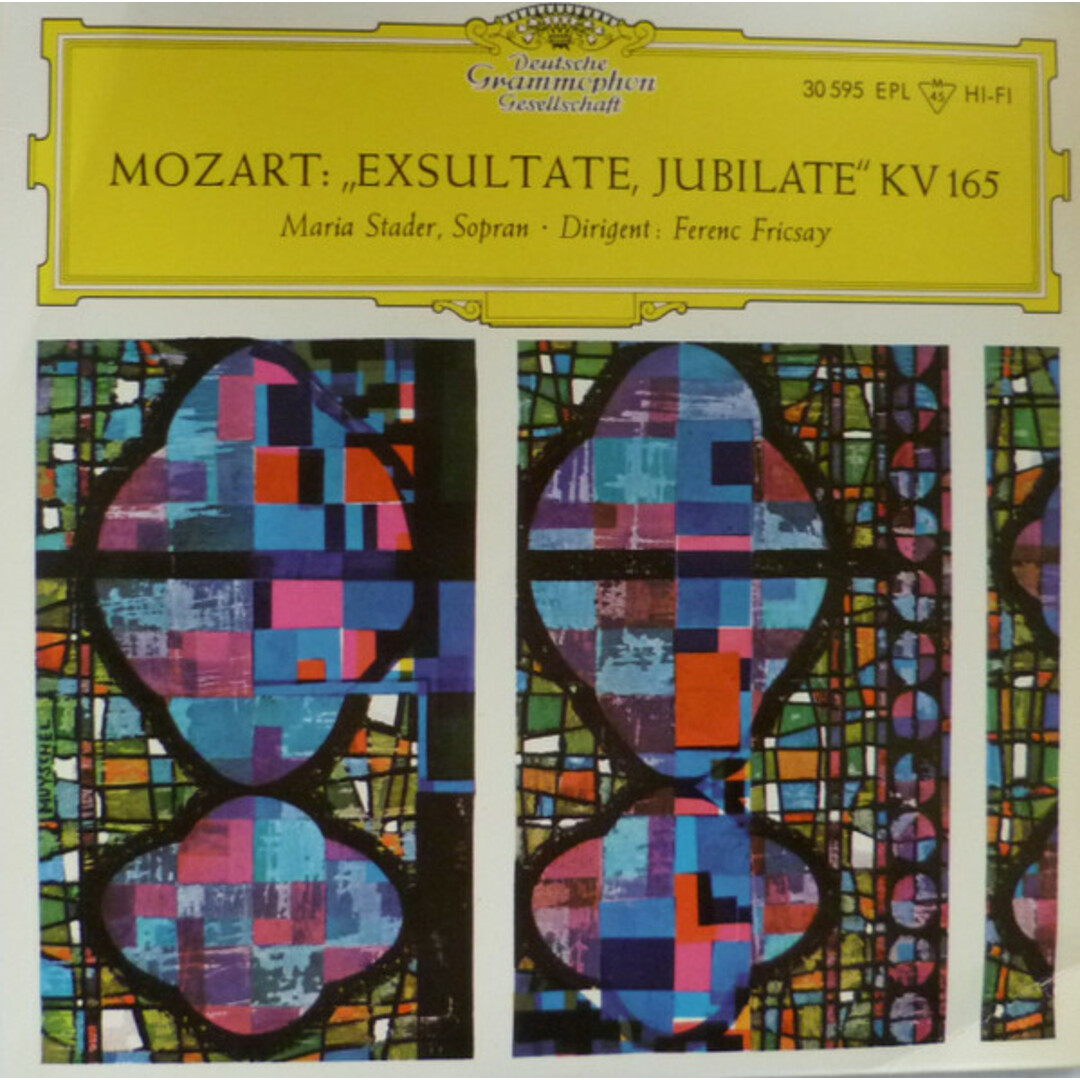 独LP マリア・シュターダー, フェレン モーツァルト モテット 踊れ, 喜べ, 幸いなる魂よ 30595EPL DEUTSCHE GRAMMOPHON /00260 エンタメ/ホビーのエンタメ その他(その他)の商品写真