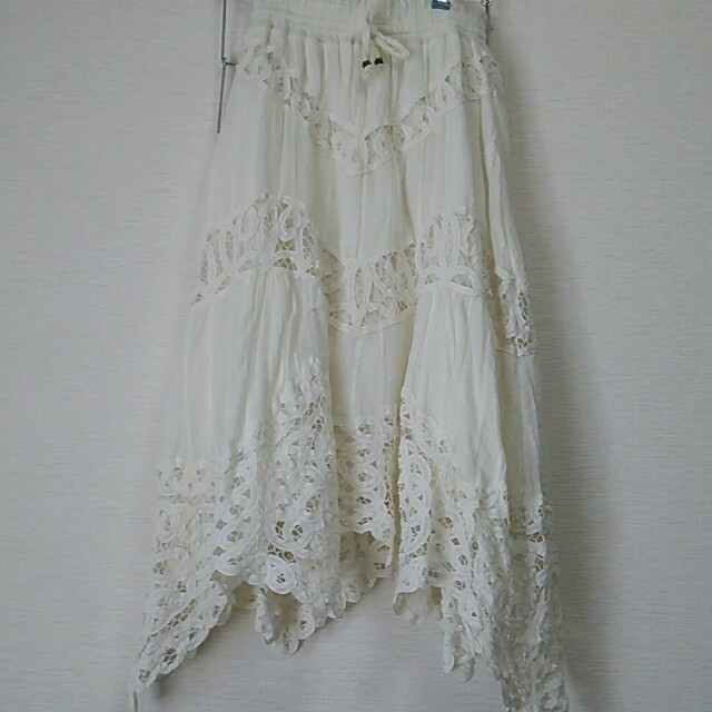 Ungrid(アングリッド)のUngrid♡バテンレースロングスカート レディースのスカート(ロングスカート)の商品写真