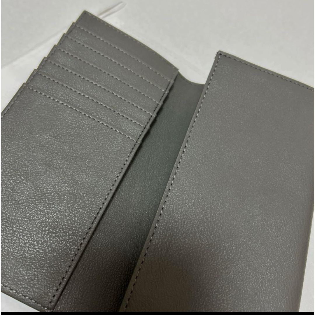 新品未使用❗️★ケルビン・ジョルマーニ 長財布 グレー メンズのファッション小物(長財布)の商品写真