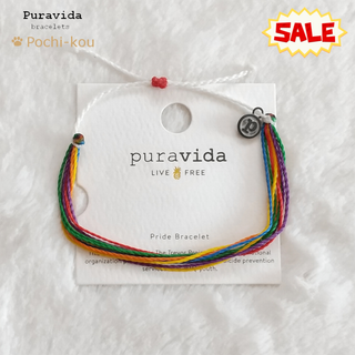 プラヴィダ(Pura Vida)のセール中♪ Pura Vida ブレスレット PRIDE(ブレスレット/バングル)