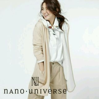 ナノユニバース(nano・universe)の❤新品タグ付き❤春夏ナノユニバースカーディガン❤(カーディガン)