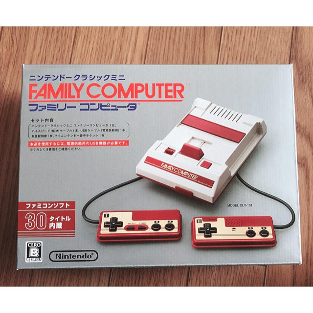 任天堂(ニンテンドウ)のファミコンクラシックミニ エンタメ/ホビーのゲームソフト/ゲーム機本体(家庭用ゲーム機本体)の商品写真