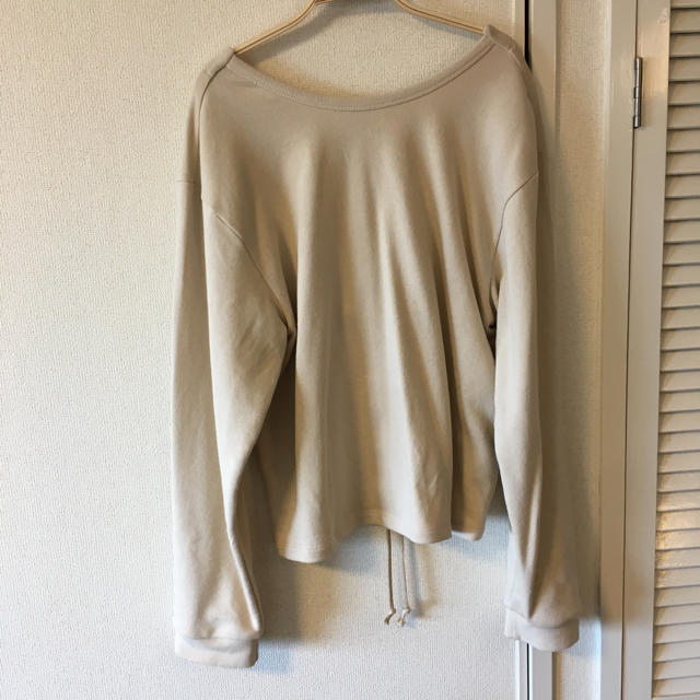 ZARA(ザラ)のZARA  バックレースアップスウェット レディースのトップス(トレーナー/スウェット)の商品写真