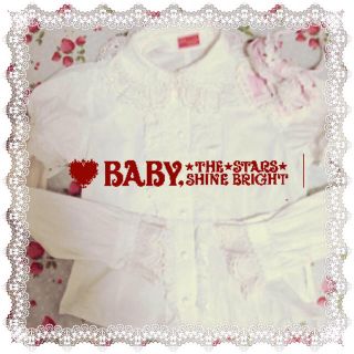 ベイビーザスターズシャインブライト(BABY,THE STARS SHINE BRIGHT)のbaby♥︎甘ロリ♥︎ブラウス(シャツ/ブラウス(長袖/七分))