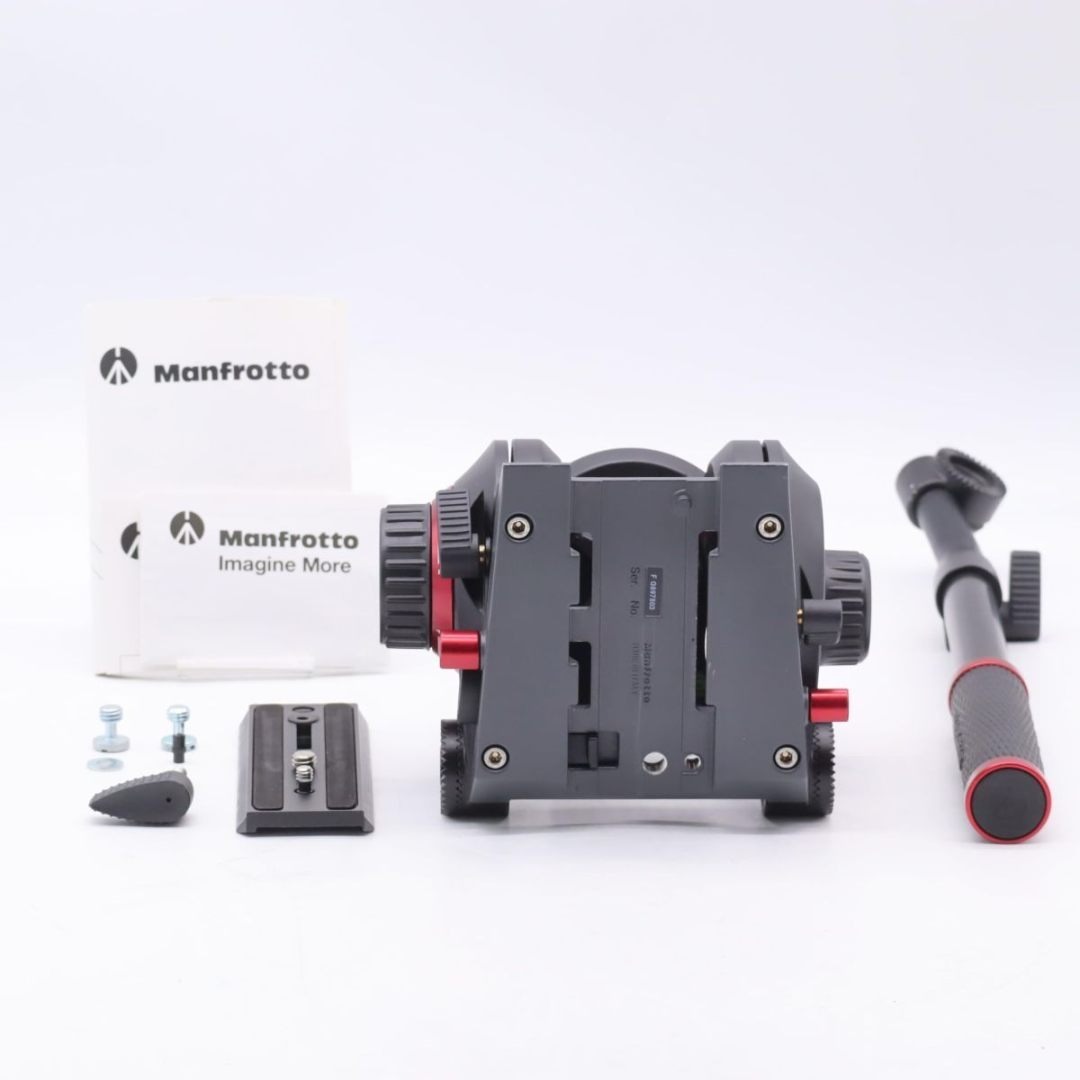 Manfrotto(マンフロット)のManfrotto 504HD　マンフロット　プロフルードビデオ雲台 スマホ/家電/カメラのカメラ(その他)の商品写真