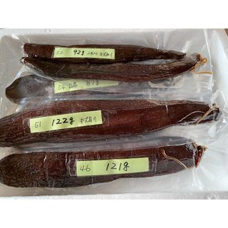 53)からすみ・兵庫県産、約71g傷あり減塩仕立て・醬油と吟醸酒で旨いカラスミ。(魚介)