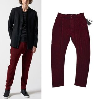 24AW 新品4.4万 wjk 3Dバナナ スラックス パンツ