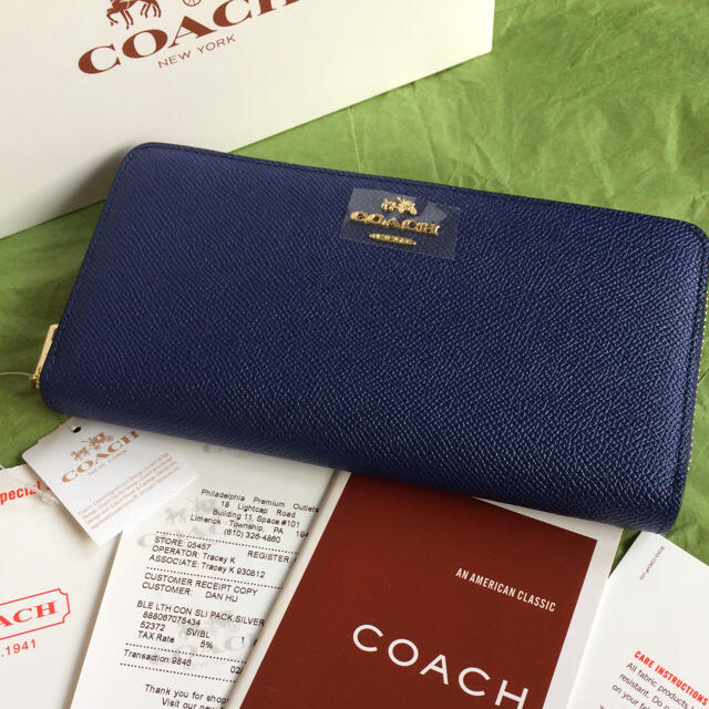 COACH(コーチ)の週末限定♡コーチ♡長財布 レディースのファッション小物(財布)の商品写真