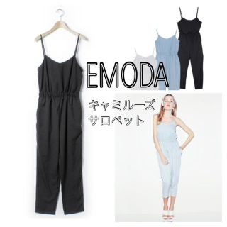 エモダ(EMODA)の新品EMODAキャミルーズサロペット(サロペット/オーバーオール)