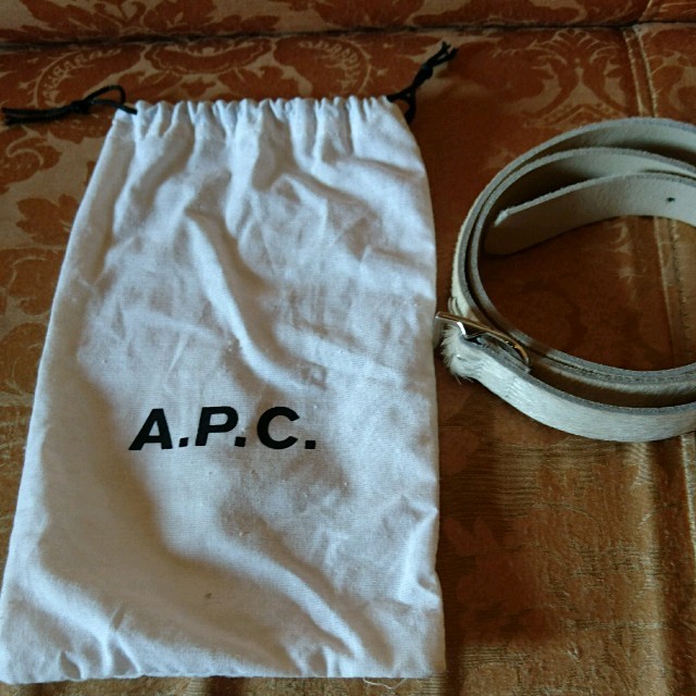 A.P.C(アーペーセー)のAPC  ハラコレザーベルト レディースのファッション小物(ベルト)の商品写真