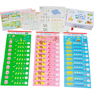 シチダシキ(七田式)の【送料無料】七田式プリントA～Dセット(知育玩具)
