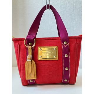ルイヴィトン(LOUIS VUITTON)のルイ ヴィトン LOUIS VUITTON アンティグアカバPM M40037(ハンドバッグ)