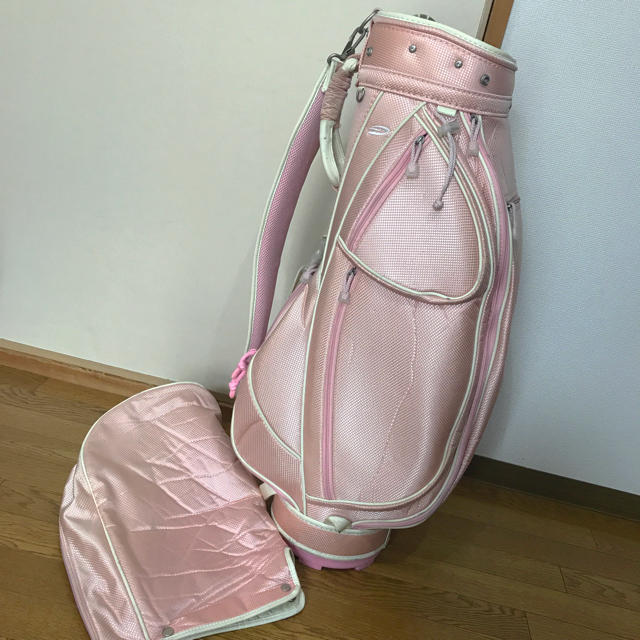 パラディーゾ ＊ キャディバック pink スポーツ/アウトドアのテニス(バッグ)の商品写真