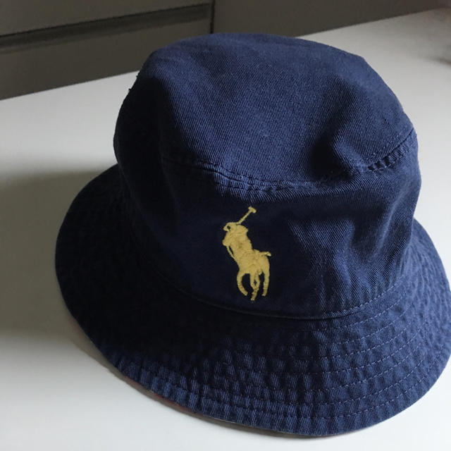 Ralph Lauren(ラルフローレン)のラルフローレン リバーシブル ベビー 帽子 キッズ/ベビー/マタニティのこども用ファッション小物(帽子)の商品写真