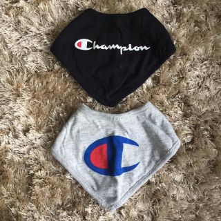 チャンピオン(Champion)のchampion♡あさひ様専用(ベビースタイ/よだれかけ)