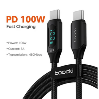 PD 100W(20V,5A) 急速充電ケーブル★Type C to C★1ｍ★