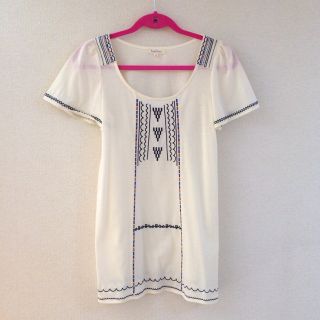 ロペピクニック(Rope' Picnic)のロペピクニック♡刺繍 Tシャツ(Tシャツ(半袖/袖なし))