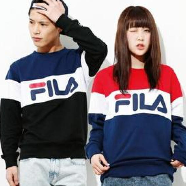 WEGO(ウィゴー)のウィゴー FILA レディースのトップス(トレーナー/スウェット)の商品写真